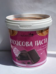 Арахісова паста Manteca з чорним шоколадом 500 г