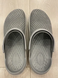 Сабо Crocs LiteRide Clog 42 р 27-27.5 см Кляксы Темно-синие с розовым 204592-M9/W11 Navy/Pink фото от покупателей 1