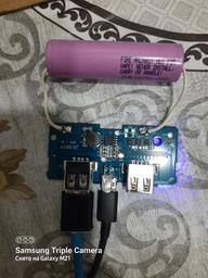 Модуль Power Bank. Стабилизатор/преобразователь напряжения повышающий 2хUSB DC-DC 3,2-4,2В на 5В 2А под 18650 акуумуляторы фото от покупателей 7