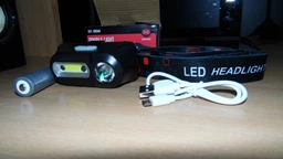 Налобний ліхтарик Bailong BL-1801A /1804A &nbsp;COB XPE + сенсор Чорний 18650 usb (YU8SH4897) фото від покупців 3