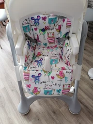 Чохол на стільчик для годування Peg Perego Siesta плащівка Білий DavLu (000461) фото від покупців 16