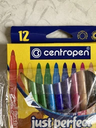 Фломастери Centropen Just Perfect набір 12 шт 2510/12 фото от покупателей 9