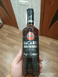Ром Bacardi Carta Negra 4 года выдержки 0.5 л 40% (5010677033916)