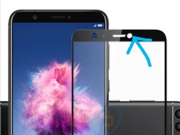 Защитное стекло Chyi Huawei P Smart / Enjoy 7S / FIG-LX1 / FIG-LA1 / FIG-LX2 Full cover черный 0,26 мм