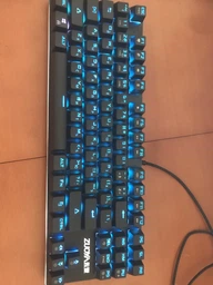 Клавіатура ігрова Механічна Дротова ZUOYA X51 87 з RGB-підсвічуванням Anti Ghosting (Red Switch) Біла фото від покупців 13