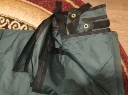 Туристический тент +оттяжки Tramp. 6,0х6,0м. Зеленый. Тент для защиты от дождя и солнца UTRT-103 фото от покупателей 1