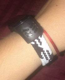 Ремінець BeCover Elastic Nylon Style для Xiaomi Mi Smart Band 5/Mi Smart Band 6 (Size M) Blue-White (706151) фото від покупців 10