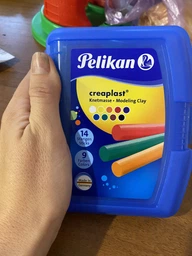 Пластилин Pelikan Creaplast 10 цветов 240 г в синем боксе (606738) фото от покупателей 1