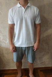 Футболка поло чоловіча Fruit of the Loom 65/35 Polo M Жовтий (063402034M) фото від покупців 4