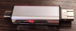Переходник USB 3.0 Type-C OTG 6в1 (SD/TF MicroSD) Card Reader кардридер USB-хаб адаптер флешка для телефона ноутбука MacBook PAVLYSH PA-46 фото от покупателей 2