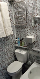 Йоржик для унітазу з силіконовою щіткою клейкий настінний MBM HOME BP-21 WHITE/GRAY білий/сірий фото від покупців 7