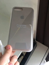 Чохол Silicone case для IPhone 7 Plus Dark grey темно сірий