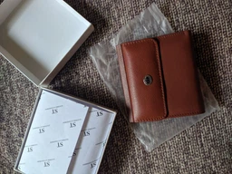 Маленький гаманець з автономної монетницею жіночий ST Leather 19265 Рожевий фото від покупців 3