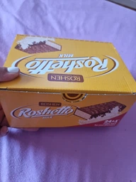 Упаковка вафельных батончиков Roshen Roshetto Milk Chocolate 25 шт х 34 г (4823077633522) фото от покупателей 2