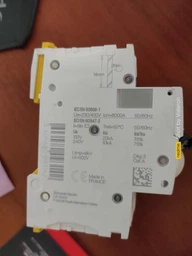 Автоматичний вимикач Schneider Electric Acti9 iC60N 1P, 16А, крива C A9F79116