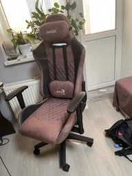 Комп'ютерне крісло для геймера AeroCool Duke Tan Grey (AEROAC-280DUKE-GREY) фото від покупців 12