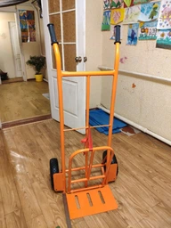 Візок двоколісний Orange 2801 пінополіуританові колеса фото від покупців 8