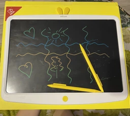 Кольоровий графічний планшет Xiaomi Wicue Board LCD White/Yellow (Ф17532) фото від покупців 3