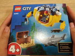 Конструктор LEGO City Океан: мини-подлодка 41 деталь (60263) фото от покупателей 1