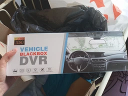 Автомобильный видеорегистратор-зеркало BLACKBOX DVR 1080p с камерой заднего вида фото от покупателей 3