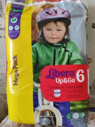 Підгузник Libero Up&Go Розмір 6 (13-20 кг) 54 шт (7322541743004) фото від покупців 2
