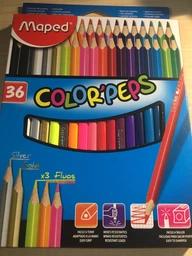 Олівці кольорові Maped Color Peps Classic 36 кольорів (MP.832017) фото від покупців 3
