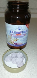 Детский комплекс с витаминами и минералами со вкусом ягод Solgar (Kangavites Complete Multivitamin & Mineral Chewable) 120 жевательных таблеток фото от покупателей 2