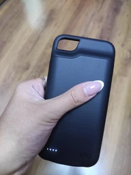 Чехол зарядка iBattery для iPhone 6/6s/7/8 6000 mAh black фото от покупателей 11
