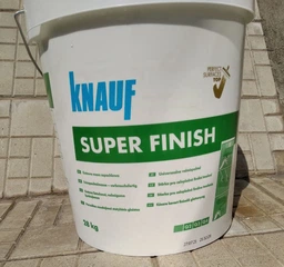 Шпаклівка для внутрішніх робіт Knauf Super Finish 28 кг (відро) Біла (E11004)