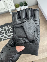 Перчатки для фітнесу MadMax MFG-248 Clasic Brown S фото від покупців 4