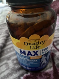 Витамины и минералы Country Life Max for Men, 120 таблеток фото от покупателей 2