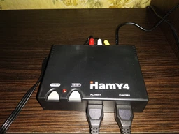 Ігрова приставка Hamy 4 Чорна (+350 ігор. Підтримка ігор Денді + Сега МД2. Підтримка карт пам'яті) фото від покупців 2