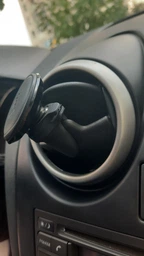 Автодержатель для телефона Baseus Magnetic Air Vent Car Mount Holder Gold (SUGX-A0V)/(162421) фото от покупателей 4