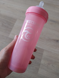 Пляшка для годування антиколькова Twistshake із силіконовою соскою 330 мл (7350083122643)