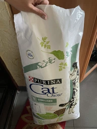 Сухий корм для дорослих стерилізованих котів Purina Cat Chow Sterilised із куркою 1.5 кг фото от покупателей 15