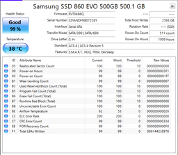 SSD диск Samsung 860 Evo-Series 500GB 2.5" SATA III V-NAND 3bitMLC (MZ-76E500BW) фото от покупателей 6