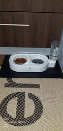Миска для кошек и собак со встроенной поилкой ELS Pet 500 мл Белый (00858) фото от покупателей 6
