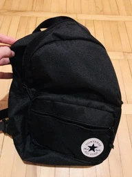 Рюкзак спортивный 21 л вмещает формат А4 Converse Go Lo Backpack 10020538-001 Converse Black (194432400672) фото от покупателей 2