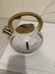 Чайник из нержавеющей стали со свистком Edenberg 2.0 л Белый (EB-8844W) фото от покупателей 4