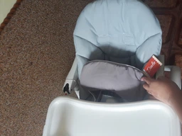 Чохол на стільчик для годування Peg Perego Siesta плащівка Білий DavLu (000461) фото від покупців 11