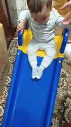 Горка Active Baby детская Сине-желтая 140 см (01-0140/0301) (4822003280137) фото от покупателей 5