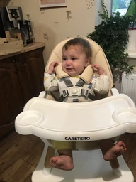 Стільчик для годування 2 в 1 Caretero Tuva Beige (TERO-7707) фото від покупців 3