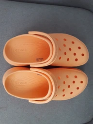 Женские кроксы Crocs Jibbitz Classic Bae Clog W 206302-100 37-38 (M5/W7) 23 см White (2000000000198_191448510982) фото от покупателей 12
