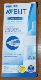 Бутылочка для кормления Philips Avent Anti-colic с клапаном AirFree 125 мл 1 шт (SCF810/14) фото от покупателей 4