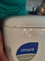 Унитаз-компакт CERSANIT Mito Cersania 705 SimpleOn 011 K119-001 с бачком и сиденьем Slim Soft Close дюропласт фото от покупателей 9
