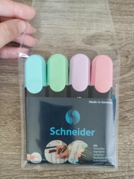 Набор текстовых маркеров Schneider JOB 150 4 шт пастельные цвета S115098
