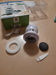 Электрическая пемза для ног Pedi Vac USB пилка фото от покупателей 6