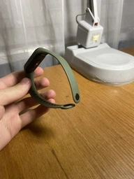 Силіконовий ремінець MRK для фітнес браслета Xiaomi Mi Band 4/3 світло-сірий (26) (mrk51230002)