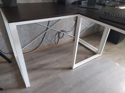 Письменный стол Ferrum-decor Серии Конект 75x120x600 белый ДСП Белое 16мм (XK00169) фото от покупателей 4
