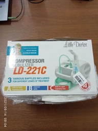 Ингалятор LITTLE DOCTOR LD-221C компрессорный фото от покупателей 14